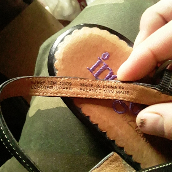 Indigo By Clarks Women size12 Leather WedgeSandals - Picture 13 of 13